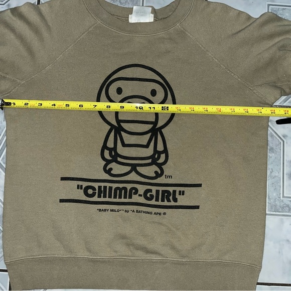 A BATHING APE Baby Milo Vintage Sweatshirt - Picture 6 of 6